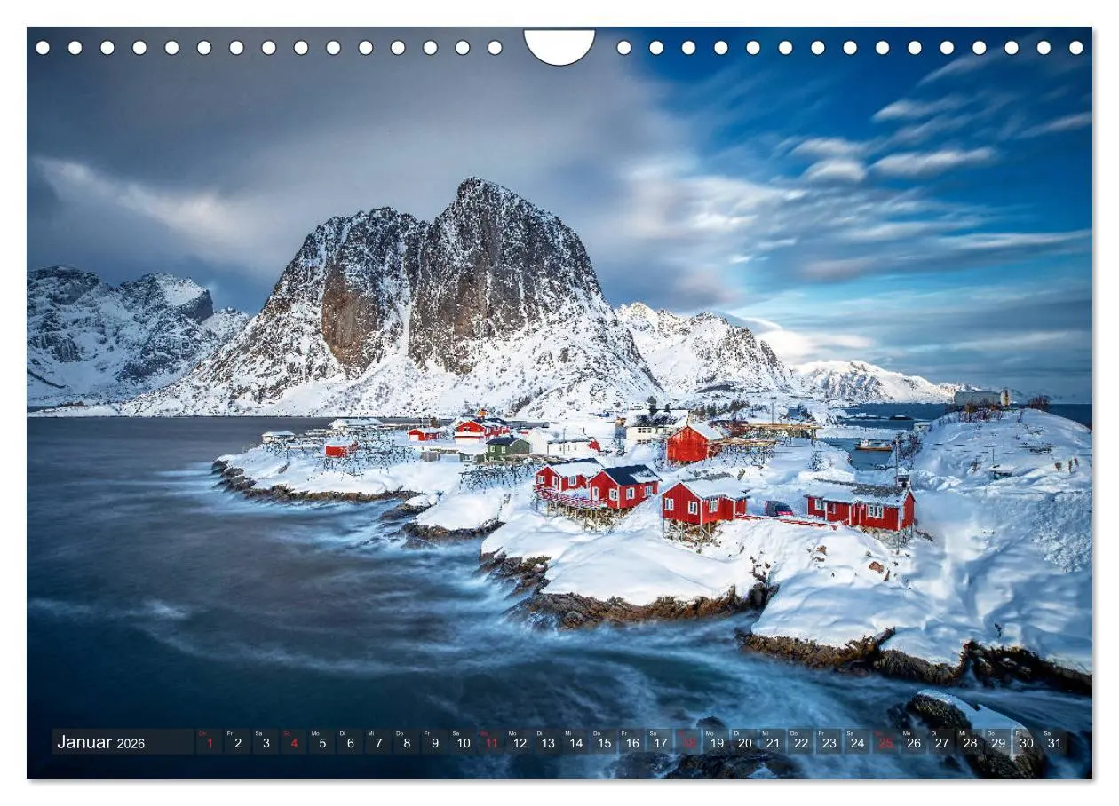 Bild: 9783457785928 | Die Farben Skandinaviens (Wandkalender 2026 DIN A4 quer), CALVENDO...