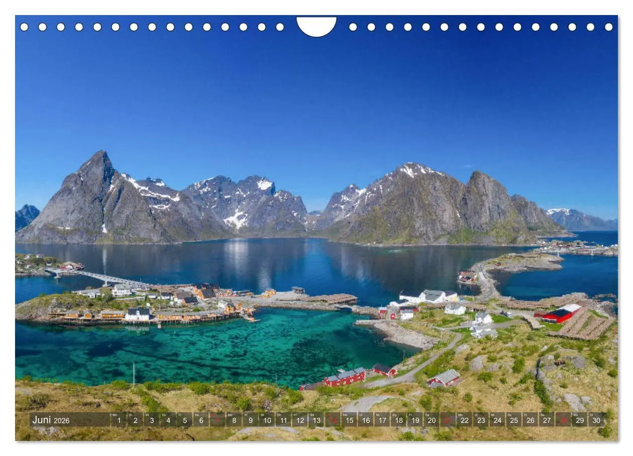 Bild: 9783457785928 | Die Farben Skandinaviens (Wandkalender 2026 DIN A4 quer), CALVENDO...
