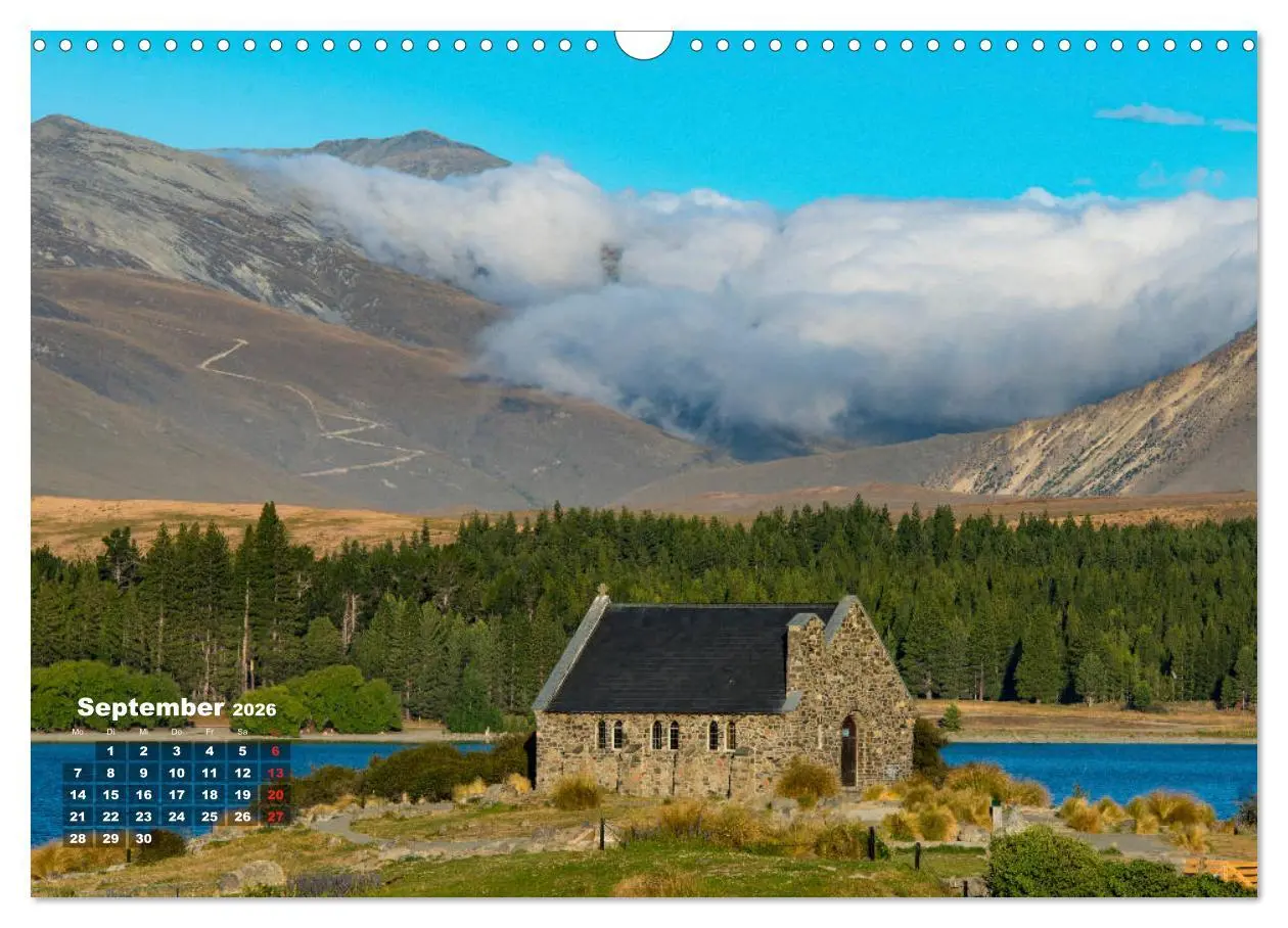 Bild: 9783457925928 | Traumland Neuseeland (Wandkalender 2026 DIN A3 quer), CALVENDO...