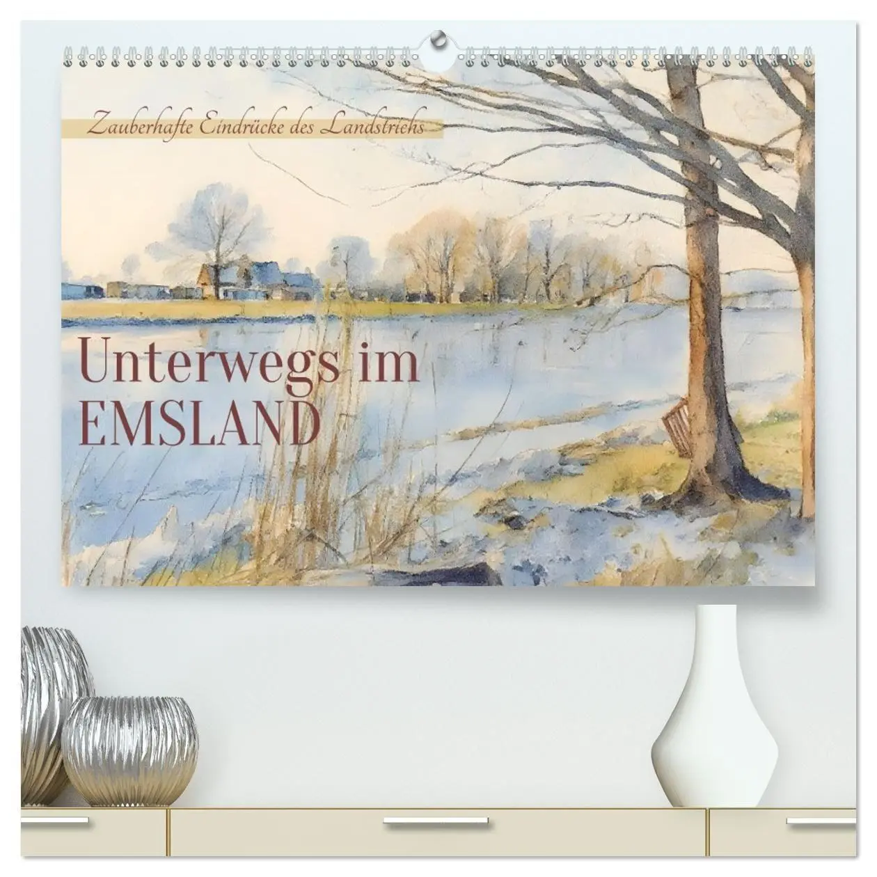 Cover: 9783516705928 | Unterwegs im Emsland (hochwertiger Premium Wandkalender 2026 DIN A2...
