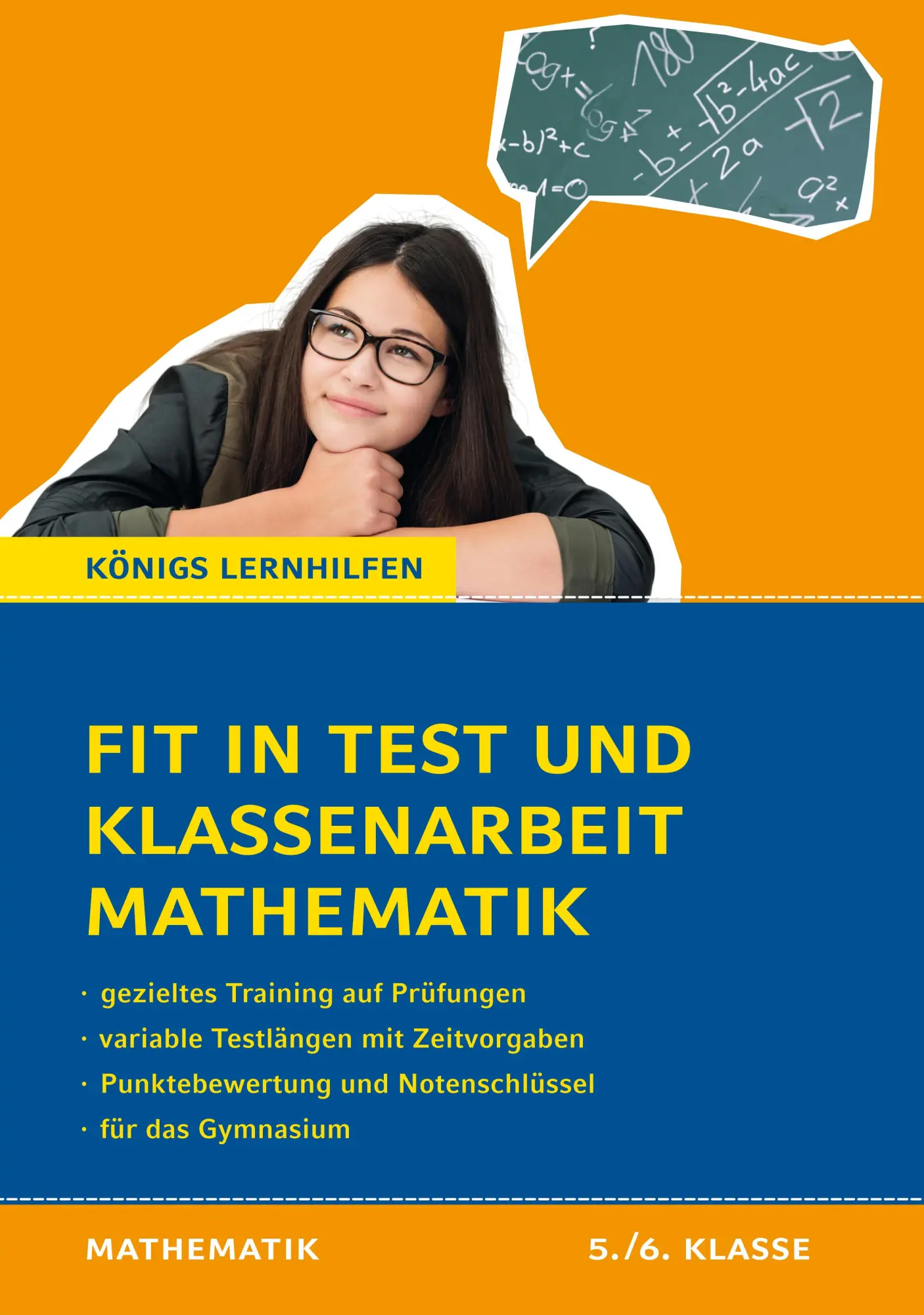 Cover: 9783804415928 | Fit in Test und Klassenarbeit - Mathematik 5./6. Klasse Gymnasium