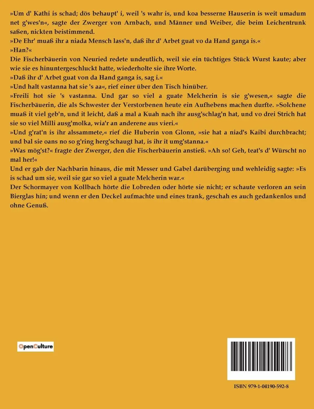Rückseite: 9791041905928 | Der Wittiber | Ludwig Thoma | Taschenbuch | 162 S. | Deutsch | 2023