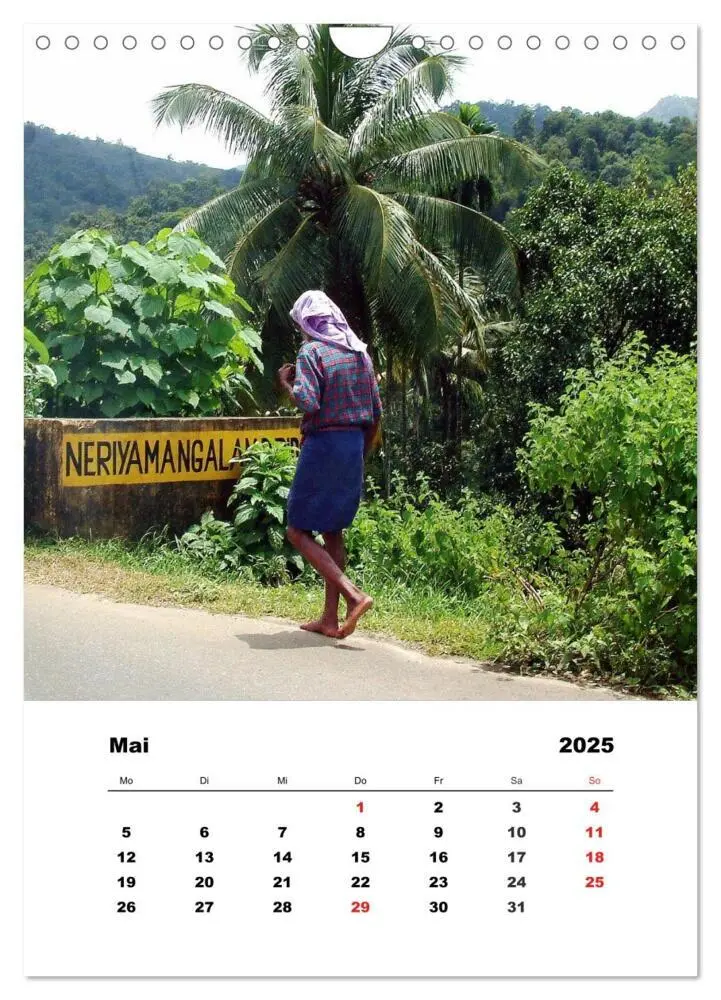 Bild: 9783457056028 | In Kerala (Wandkalender 2025 DIN A4 hoch), CALVENDO Monatskalender