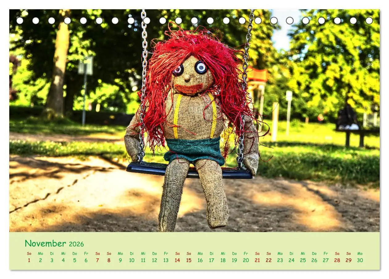 Bild: 9783457366028 | Mein Name ist Jute, wir sind auf dem Spielplatz (Tischkalender 2026...