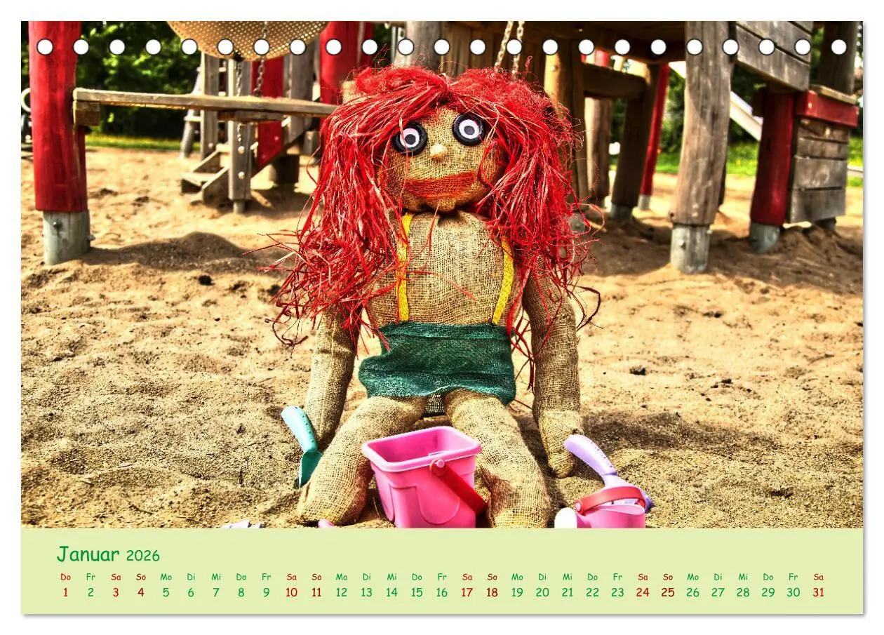 Bild: 9783457366028 | Mein Name ist Jute, wir sind auf dem Spielplatz (Tischkalender 2026...