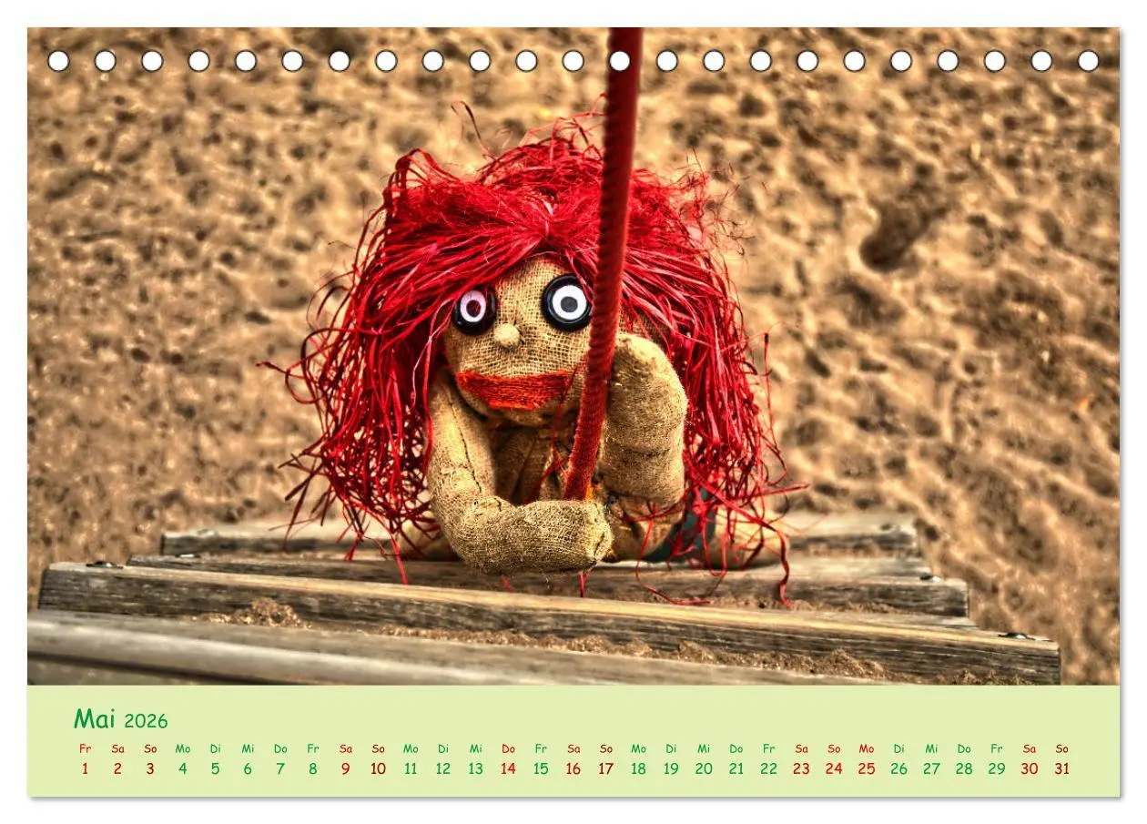 Bild: 9783457366028 | Mein Name ist Jute, wir sind auf dem Spielplatz (Tischkalender 2026...