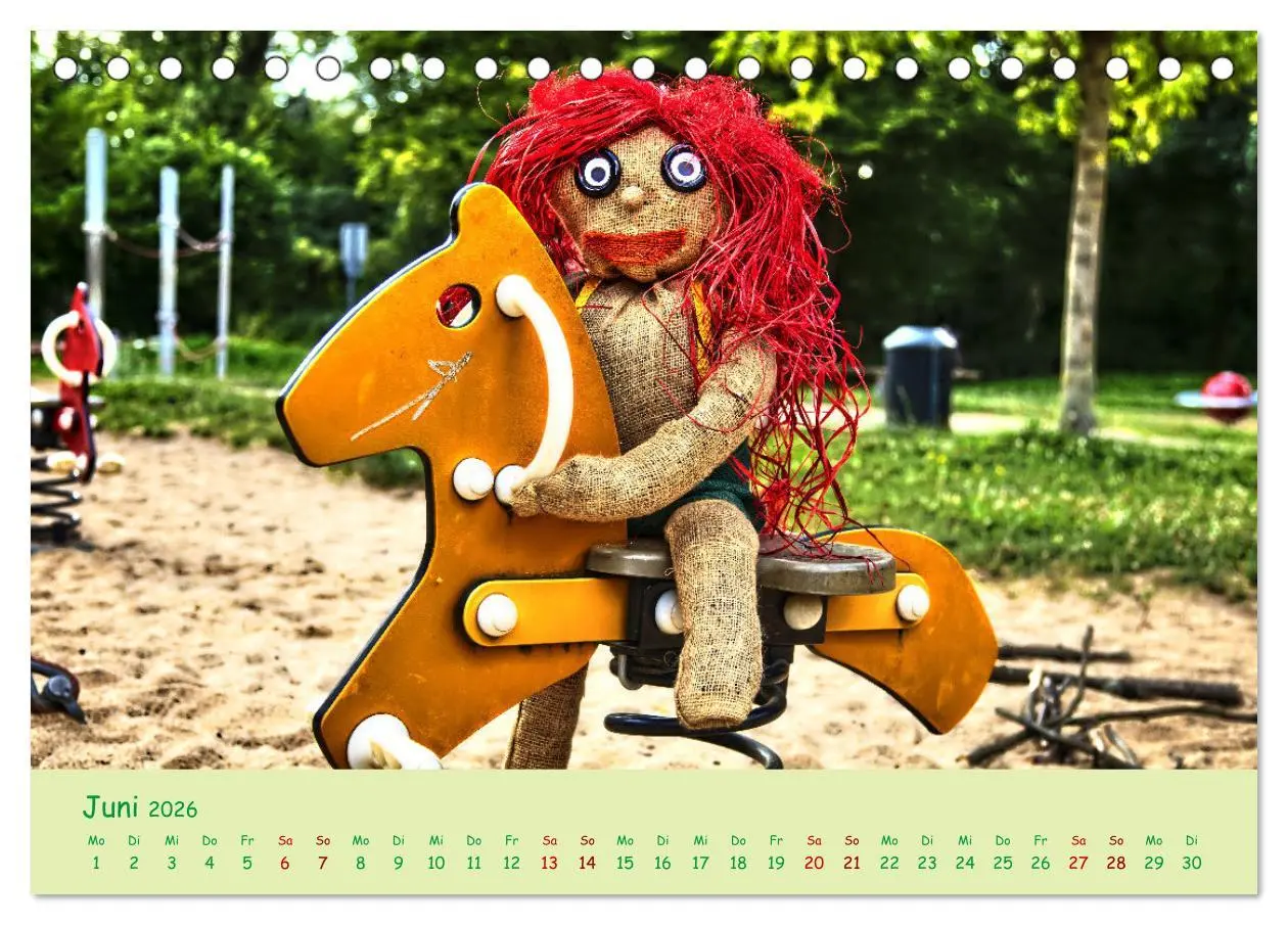 Bild: 9783457366028 | Mein Name ist Jute, wir sind auf dem Spielplatz (Tischkalender 2026...