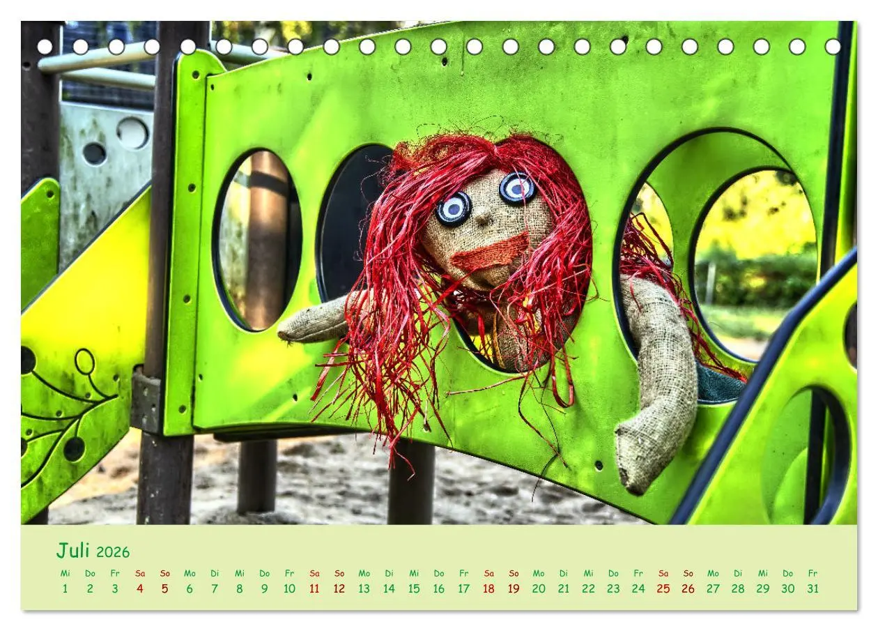Bild: 9783457366028 | Mein Name ist Jute, wir sind auf dem Spielplatz (Tischkalender 2026...