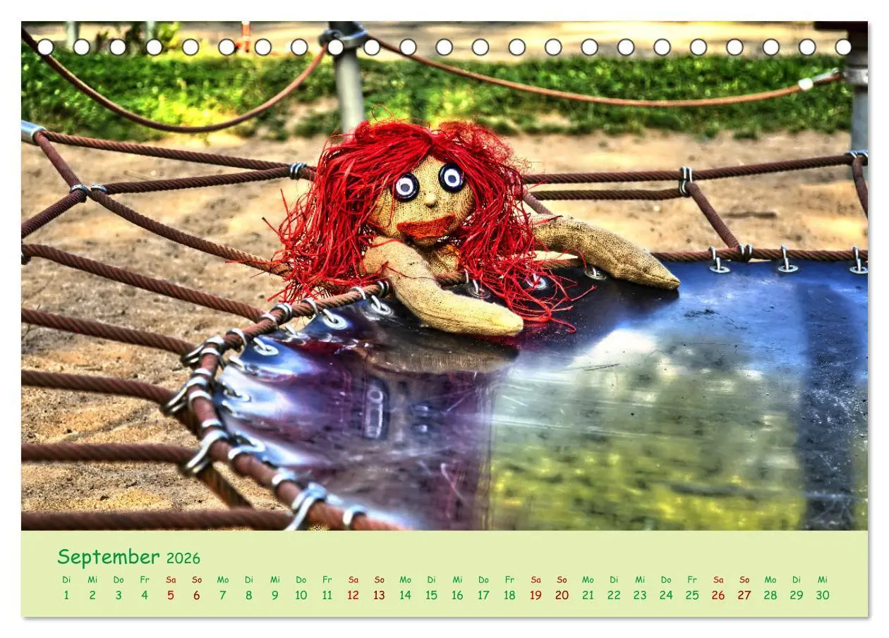 Bild: 9783457366028 | Mein Name ist Jute, wir sind auf dem Spielplatz (Tischkalender 2026...