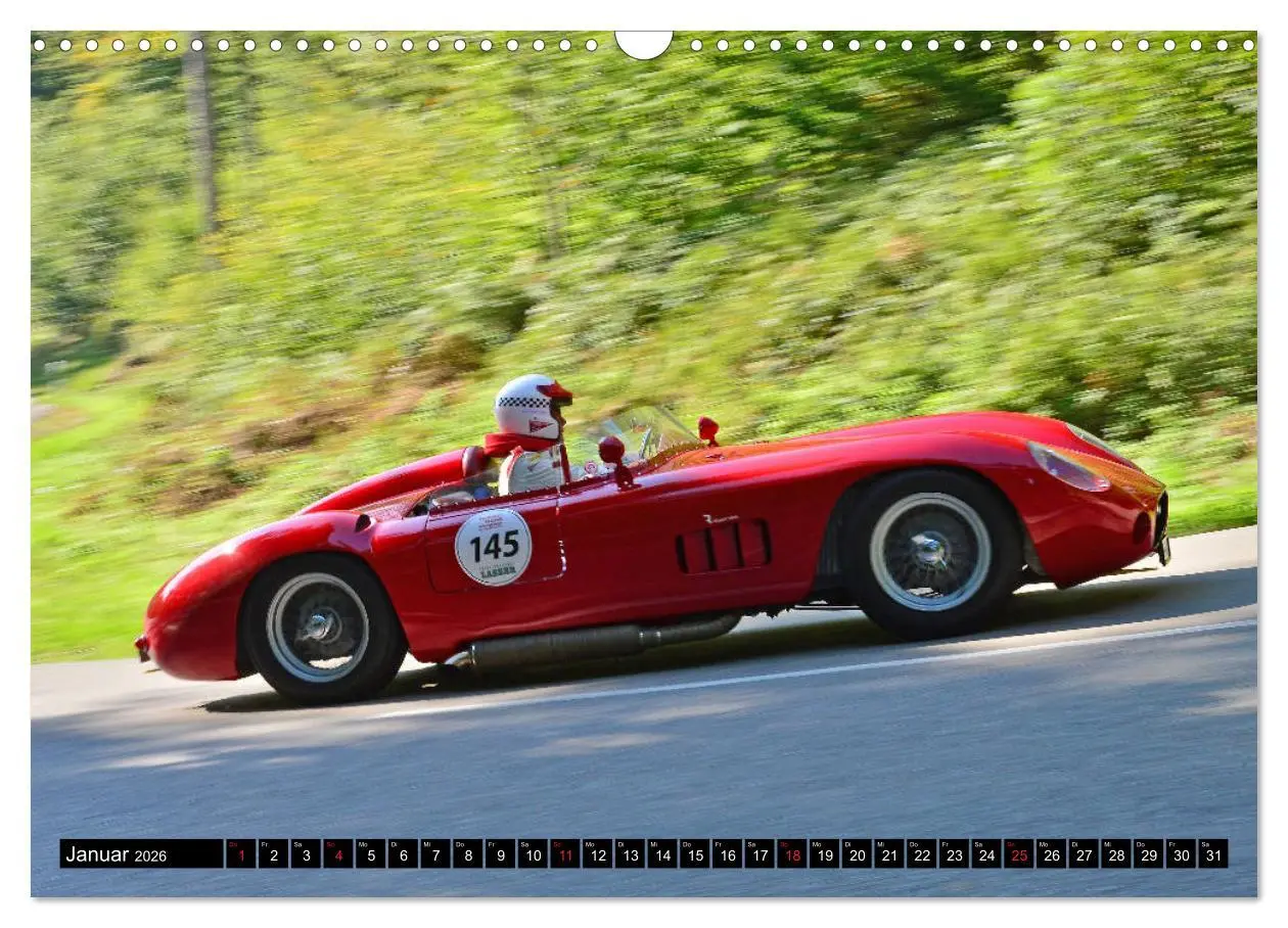 Bild: 9783457816028 | Italienische Oldtimer am Berg (Wandkalender 2026 DIN A3 quer),...