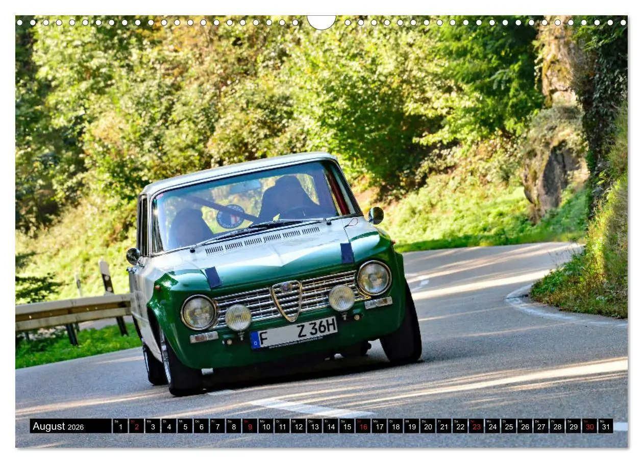 Bild: 9783457816028 | Italienische Oldtimer am Berg (Wandkalender 2026 DIN A3 quer),...