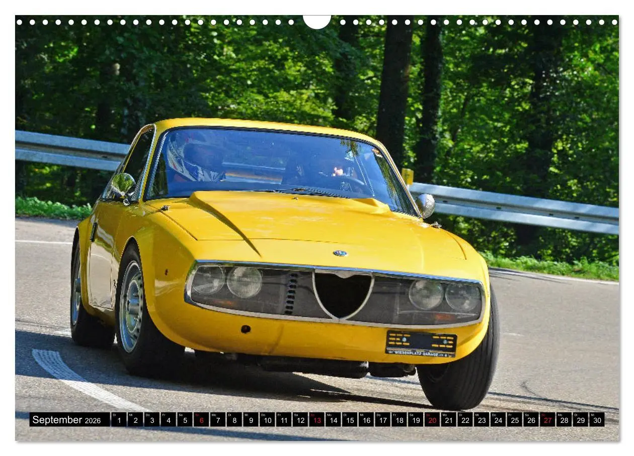 Bild: 9783457816028 | Italienische Oldtimer am Berg (Wandkalender 2026 DIN A3 quer),...