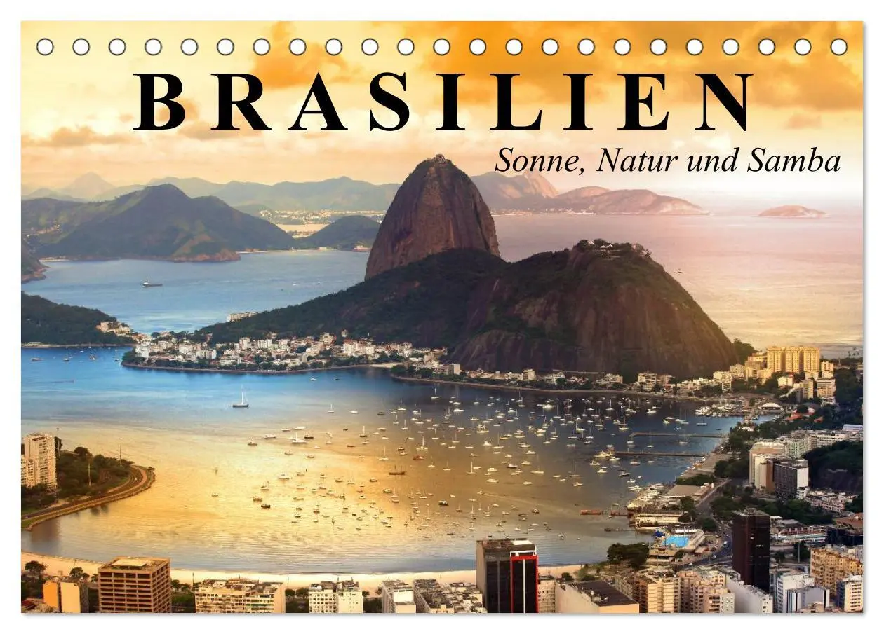Cover: 9783516216028 | Brasilien. Sonne, Natur und Samba (Tischkalender 2026 DIN A5 quer),...