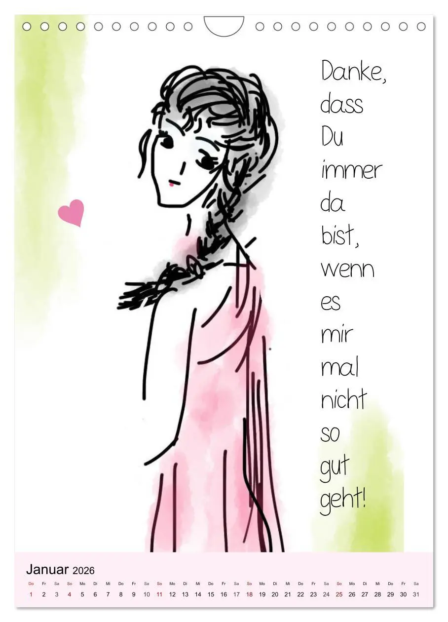Bild: 9783516386028 | Freundin für immer! Sprüche-Kalender für Seelenverwandte!...