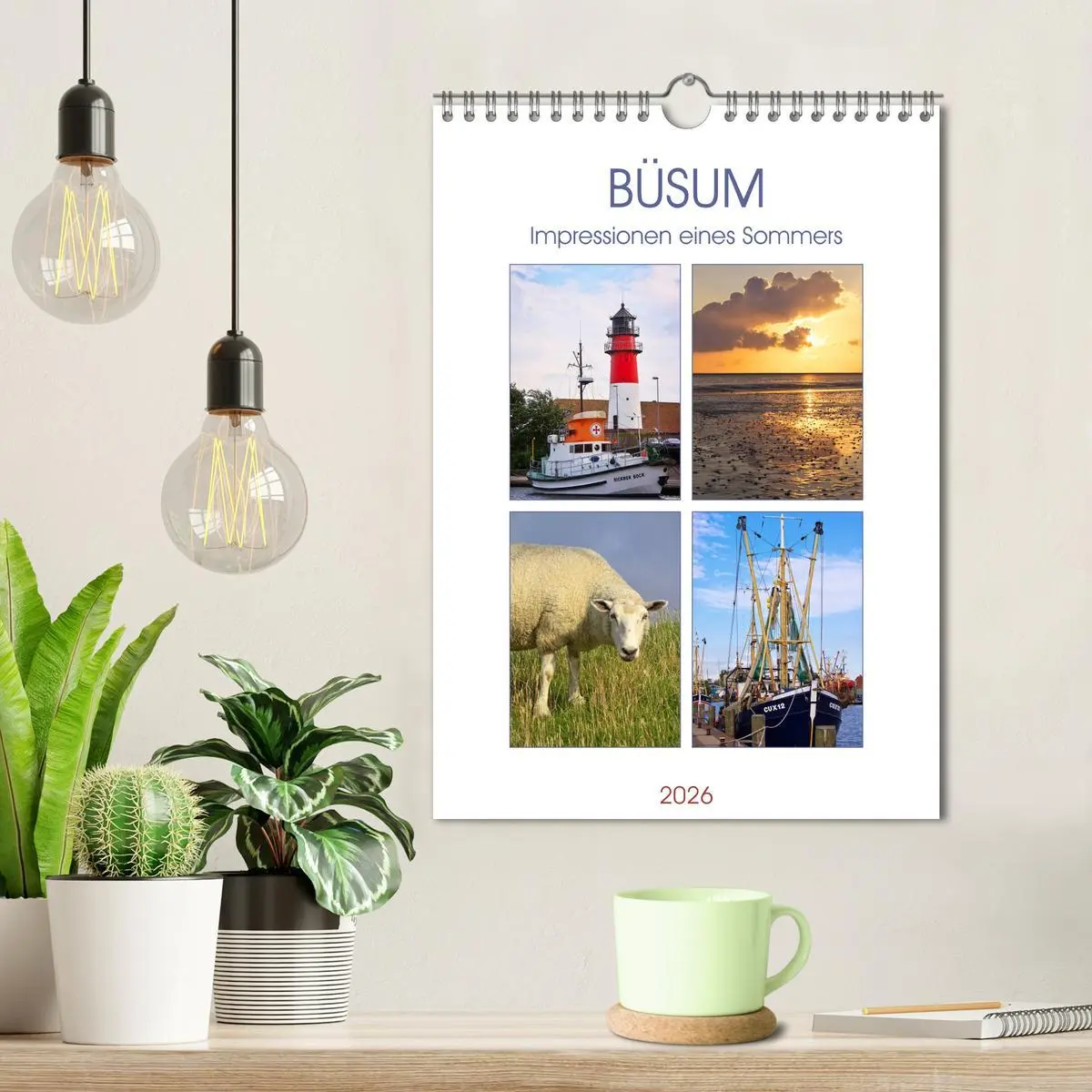 Bild: 9783516456028 | Büsum - Impressionen eines Sommers (Wandkalender 2026 DIN A4 hoch),...