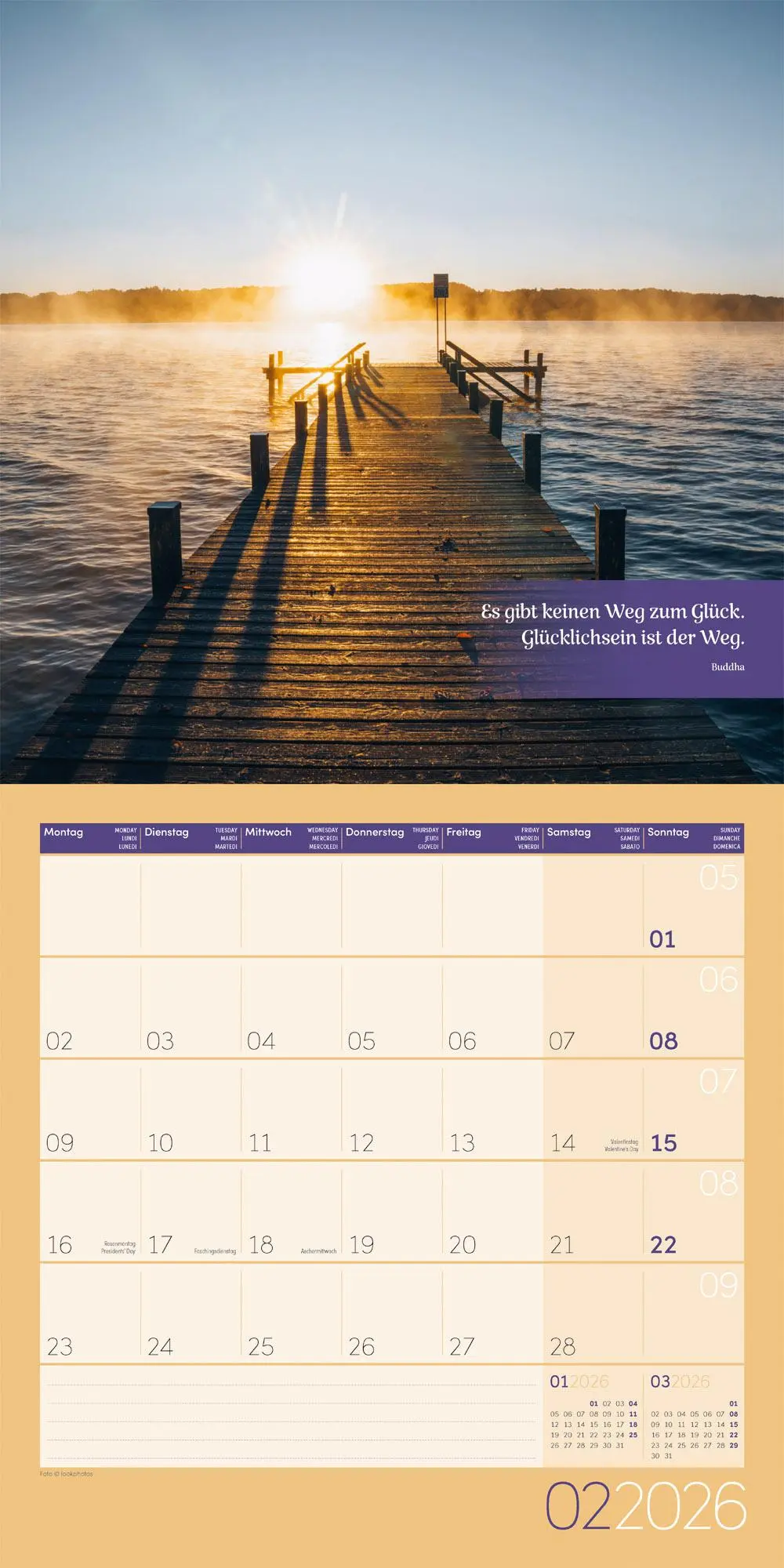 Bild: 9783838446028 | Momente für Dich Broschürenkalender 2026 - 30x30 - Art12 | GmbH | 2026