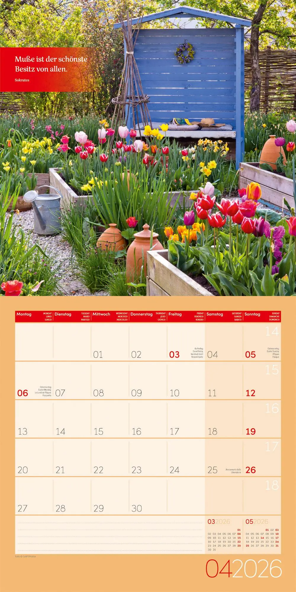 Bild: 9783838446028 | Momente für Dich Broschürenkalender 2026 - 30x30 - Art12 | GmbH | 2026