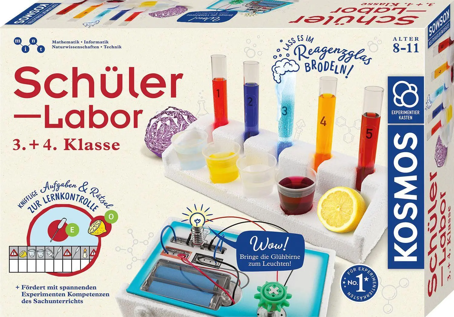 Cover: 4002051636128 | Schülerlabor 3. + 4. Klasse | Experimentierkasten | Spiel | Brettspiel