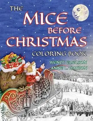 Cover: 9781620356128 | The Mice Before Christmas Coloring Book: A Grayscale Adult Coloring...