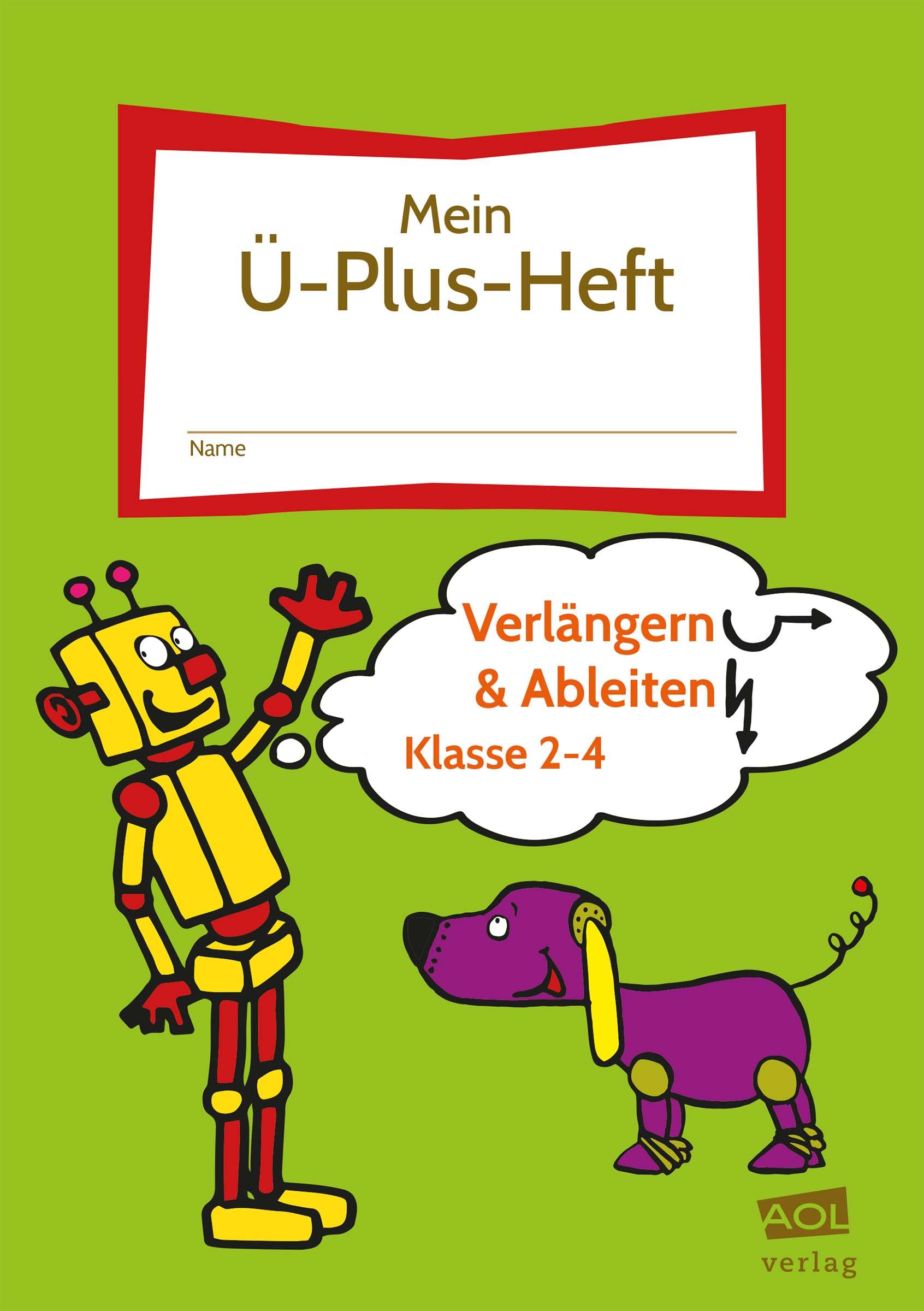 Cover: 9783403106128 | Mein-Ü-Plus-Heft: Verlängern &amp; Ableiten - Kl. 2-4 | Bettina Rinderle