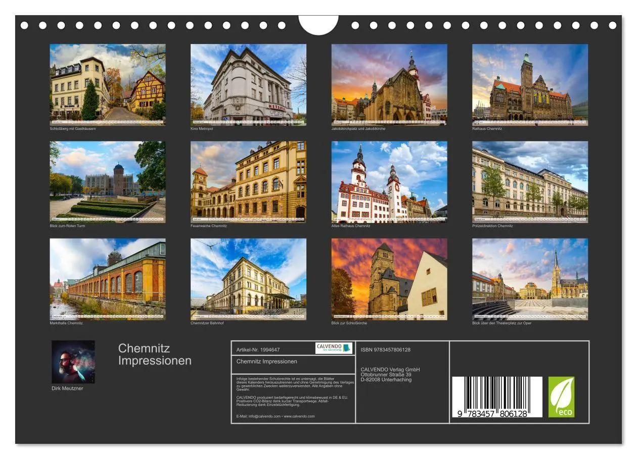 Bild: 9783457806128 | Chemnitz Impressionen (Wandkalender 2026 DIN A4 quer), CALVENDO...