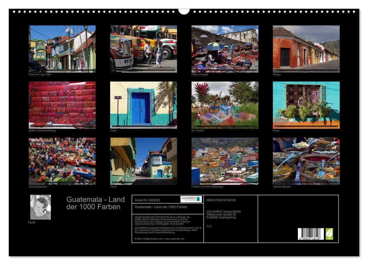 Bild: 9783516136128 | Guatemala - Land der 1000 Farben (Wandkalender 2026 DIN A2 quer),...