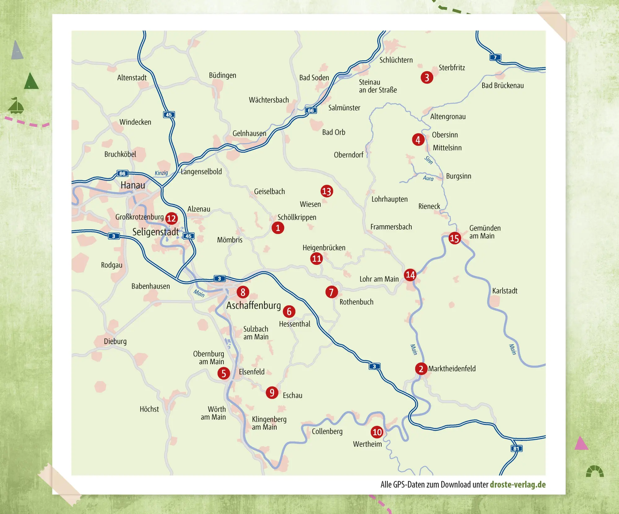 Bild: 9783770026128 | Spessart. Radeln für die Seele | Wohlfühltouren | Kerstin Bauermees