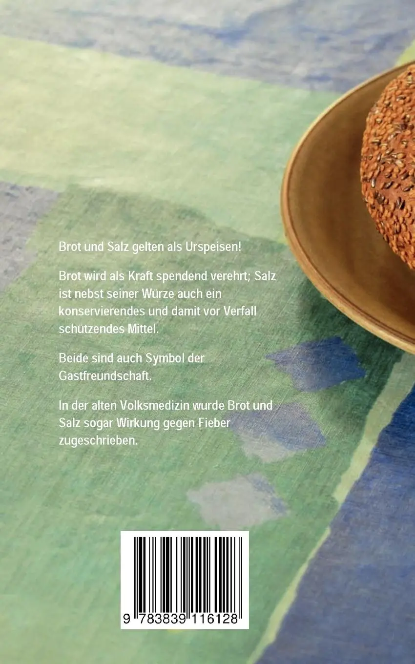 Rückseite: 9783839116128 | Brot und Salz | F. U. Ricardo | Taschenbuch | 140 S. | Deutsch | 2009