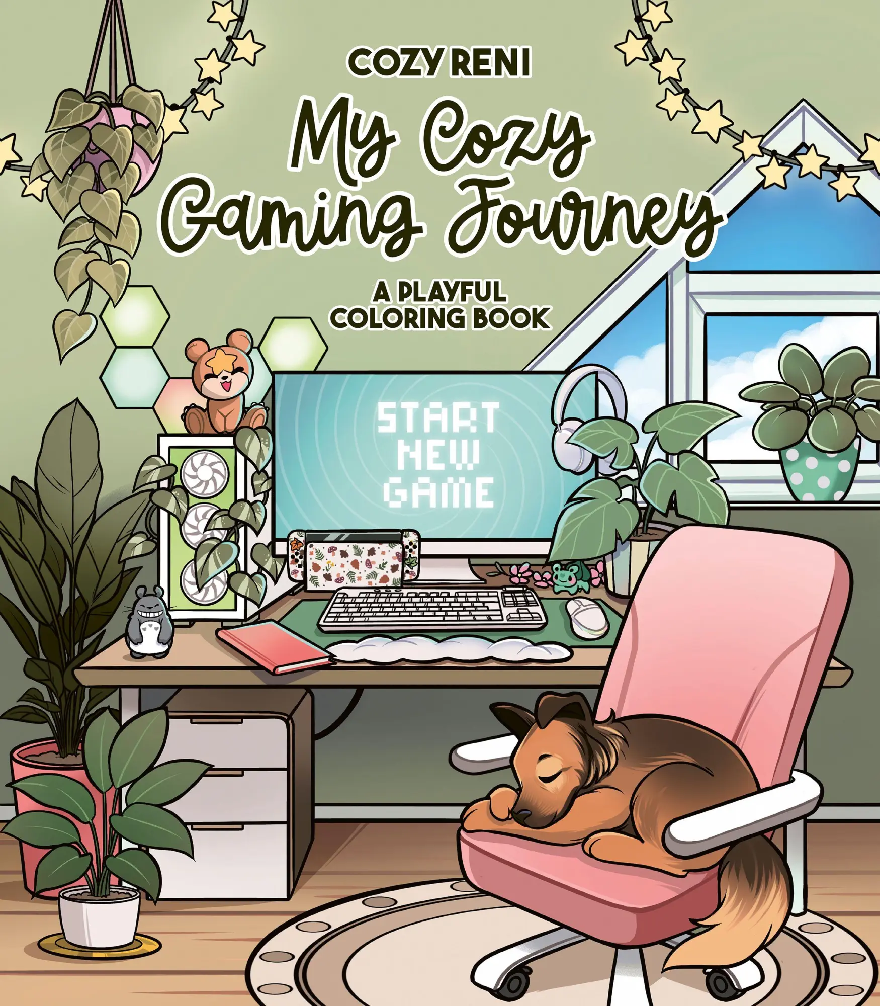 Bild: 9783960966128 | My Cozy Gaming Journey | A Playful Coloring Book by CozyReni | Buch