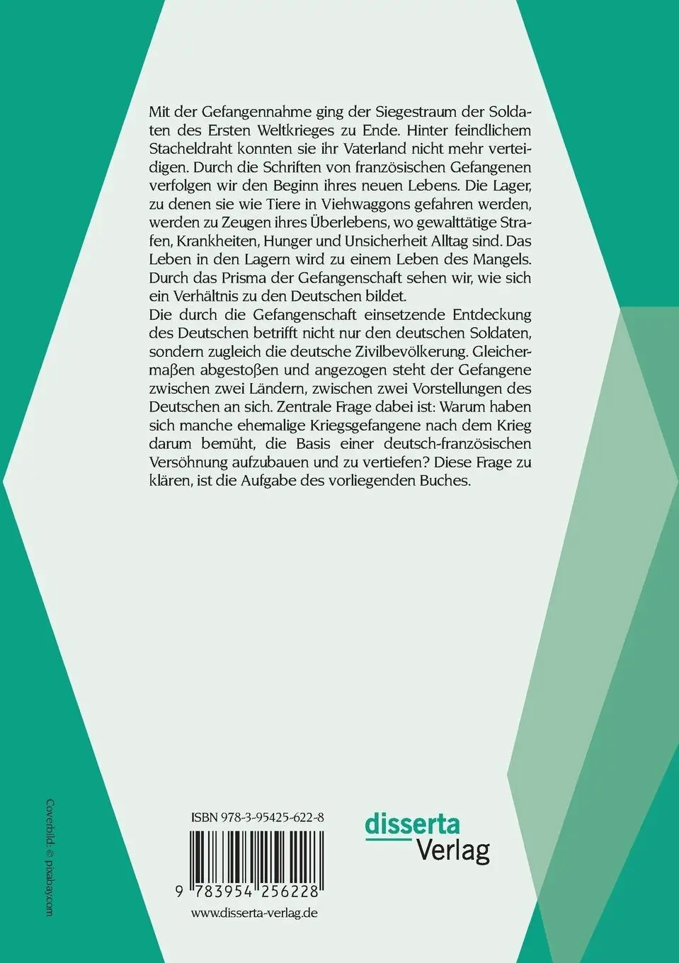 Rückseite: 9783954256228 | Französische Kriegsgefangene in Deutschland 1914-1918: Zwischen...
