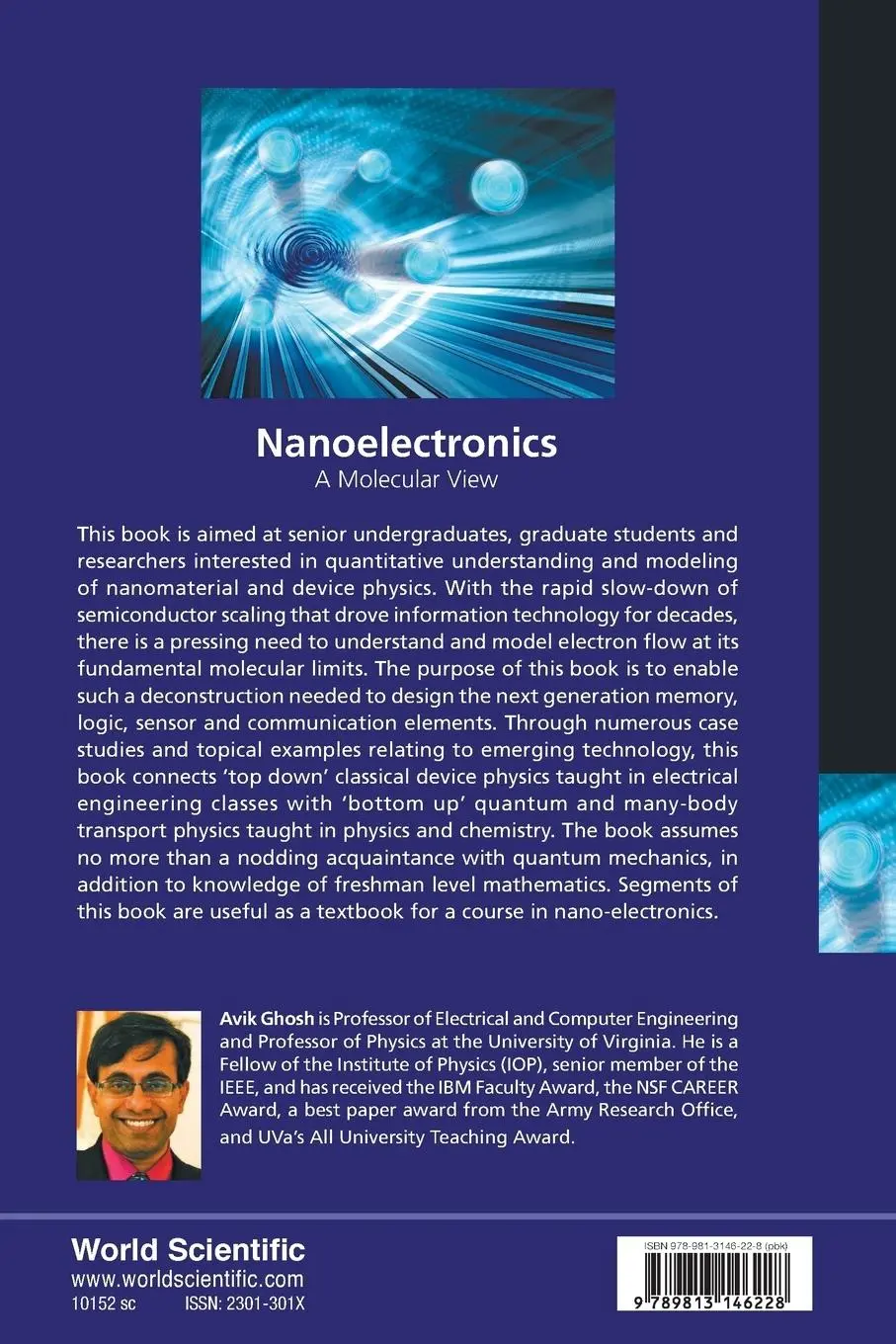 Rückseite: 9789813146228 | NANOELECTRONICS | A MOLECULAR VIEW | Avik Ghosh | Taschenbuch | 2016