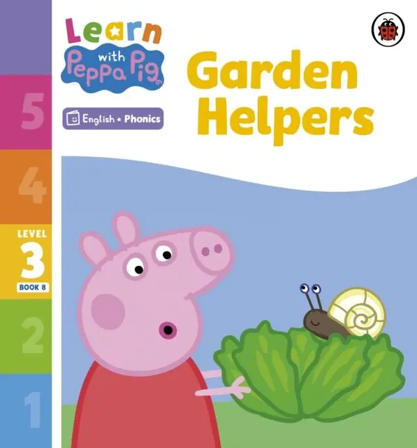 Cover: 9780241576328 | Learn with Peppa Phonics Level 3 Book 8 - Garden Helpers (Phonics...