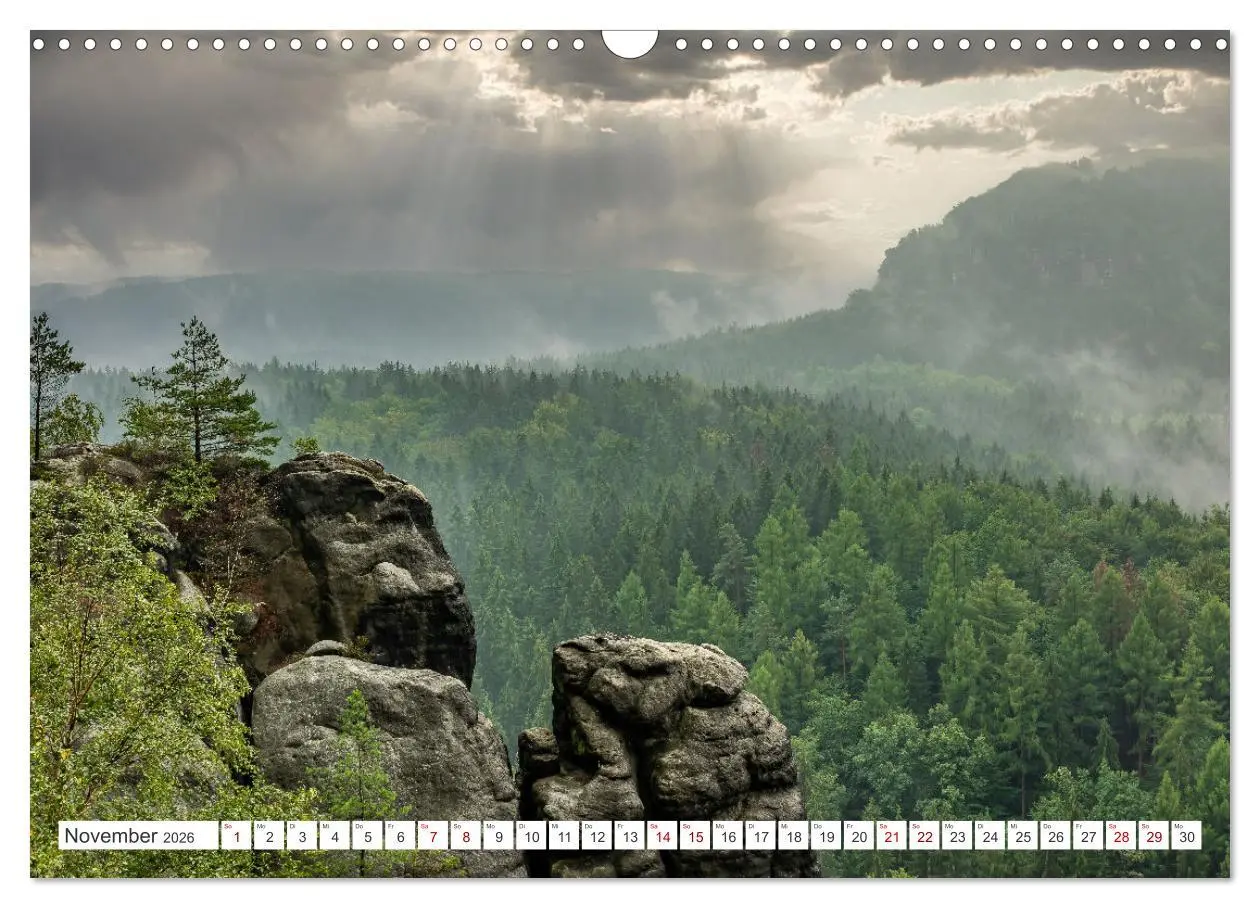 Bild: 9783457406328 | Dresden und Elbsandsteingebirge (Wandkalender 2026 DIN A3 quer),...
