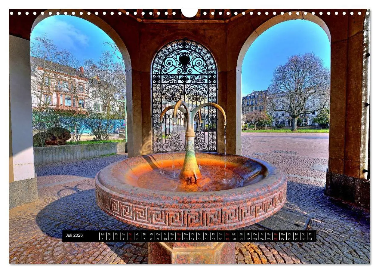 Bild: 9783457956328 | Wiesbaden Aquis Mattiacis (Wandkalender 2026 DIN A3 quer), CALVENDO...