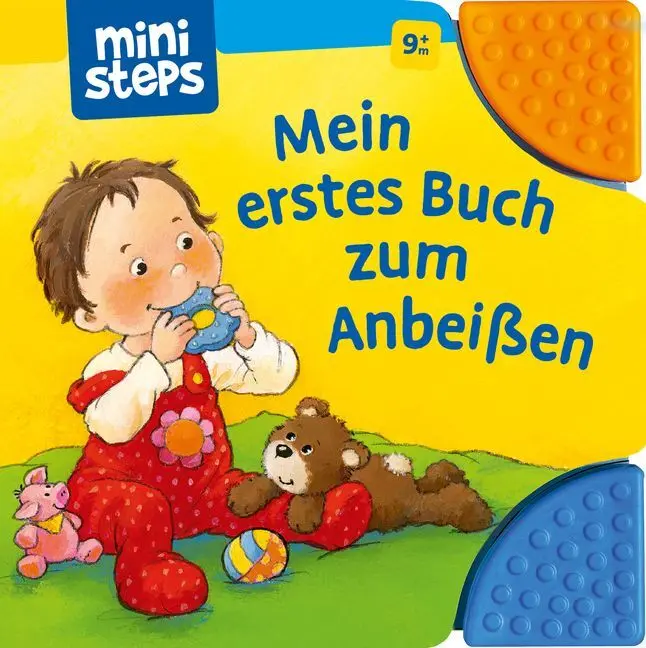 Cover: 9783473316328 | ministeps: Mein erstes Buch zum Anbeißen | Ab 9 Monaten | Schwarz