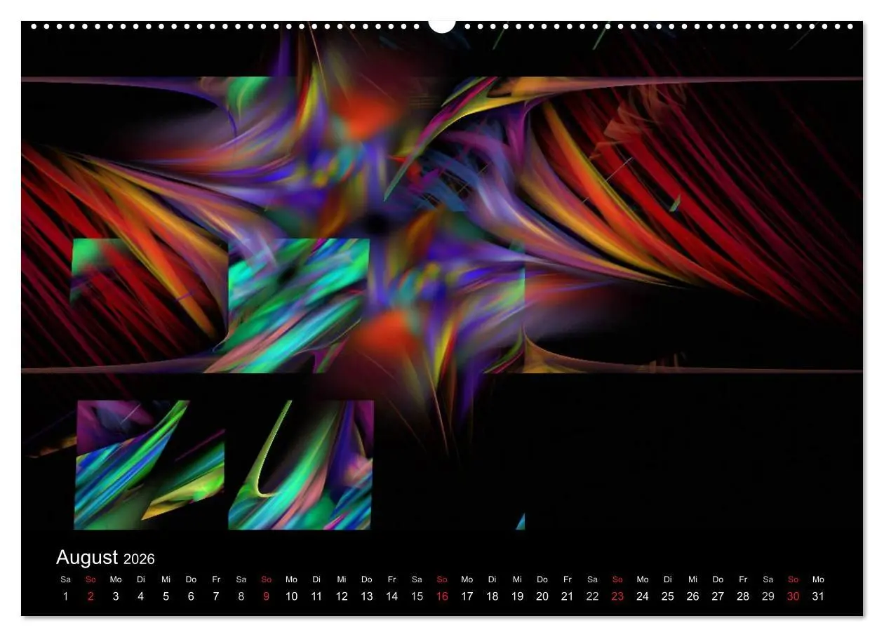 Bild: 9783516116328 | Wunderbare Welt der Farben 2026 (Wandkalender 2026 DIN A2 quer),...