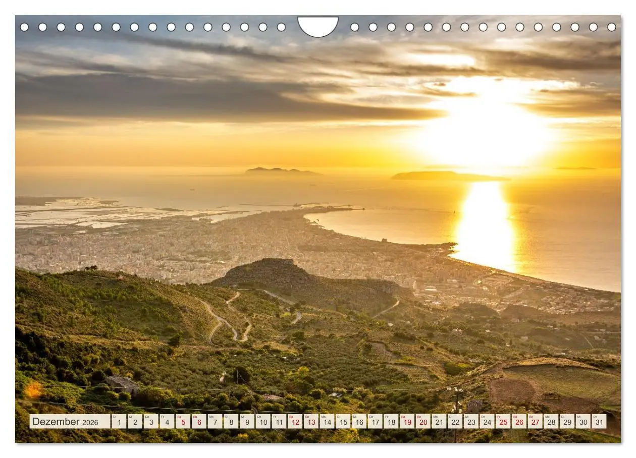 Bild: 9783516596328 | Sizilien: Trauminsel im Mittelmeer (Wandkalender 2026 DIN A4 quer),...