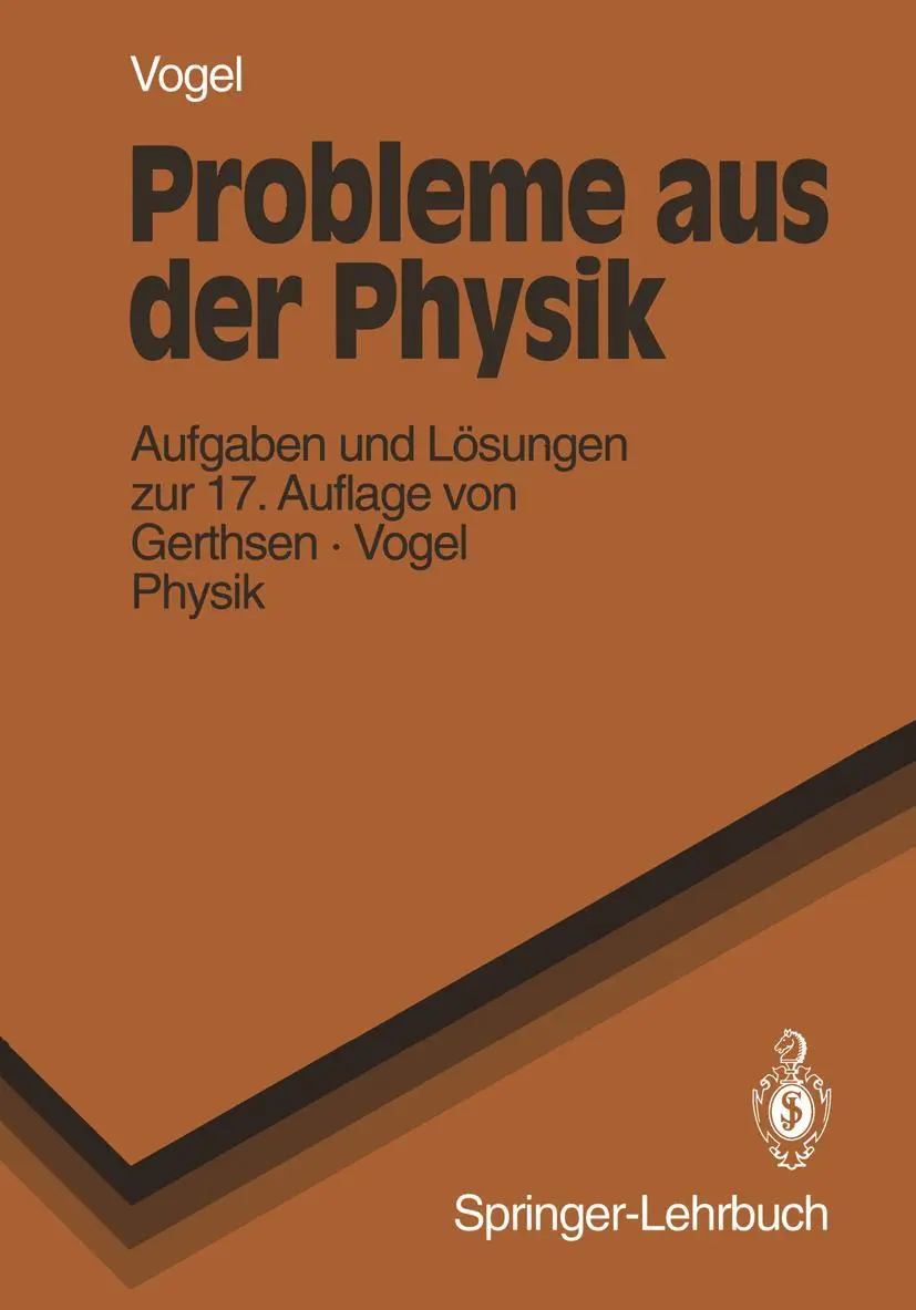 Cover: 9783540566328 | Probleme Aus Der Physik | H. Vogel | Taschenbuch | xiv | Deutsch