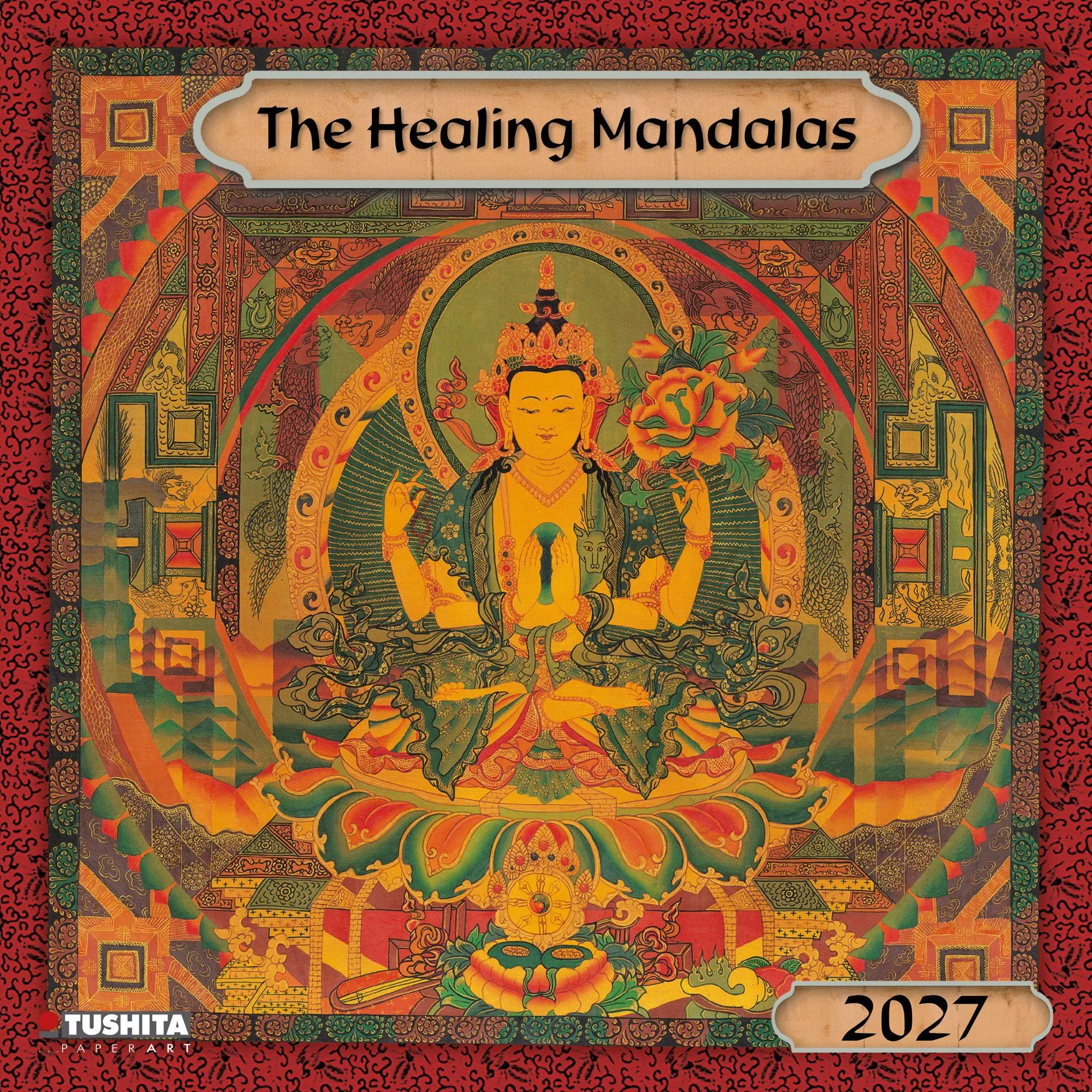 Cover: 9783959296328 | The Healing Mandalas 2027 | Kalender 2027 | Kalender | 28 S. | 2027