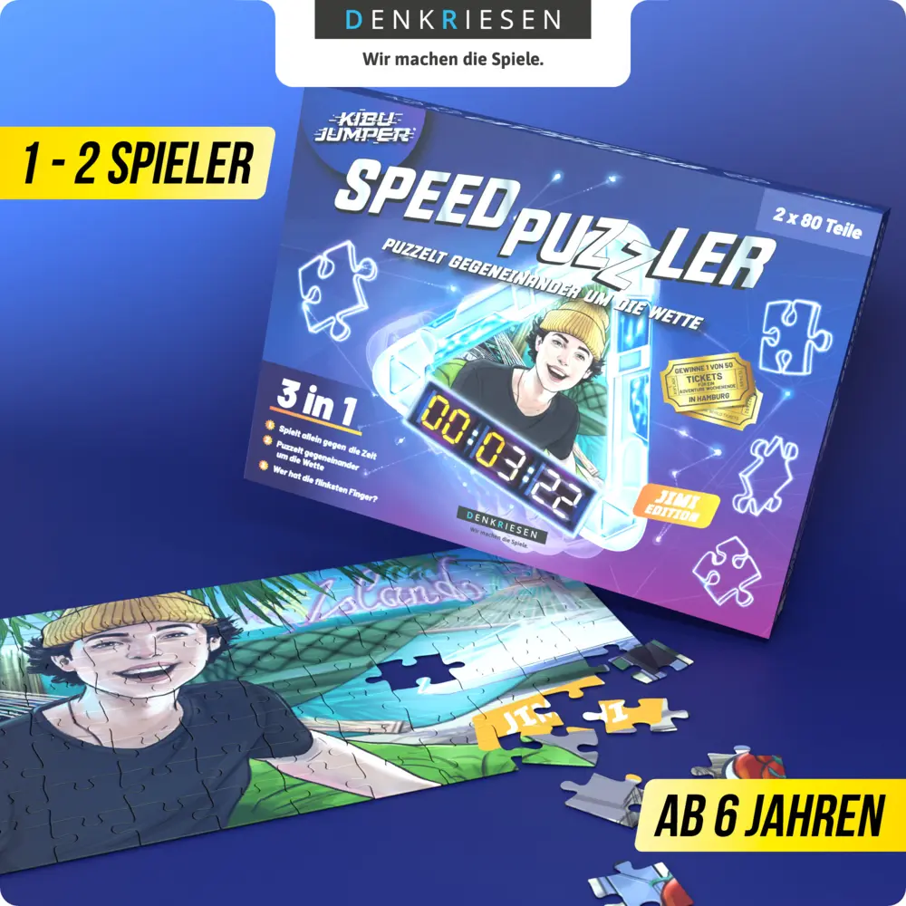 Bild: 4260528096428 | DENKRIESEN - KIBU JUMPER® - Speed Puzzler - Jimi Edition | GmbH | 2024