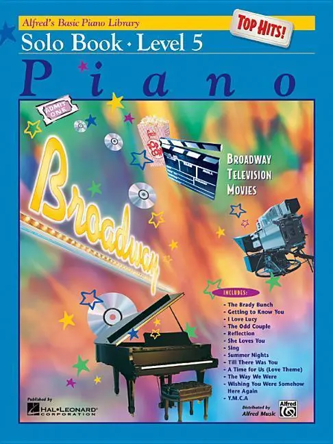 Cover: 9780739016428 | Alfred's Basic Piano Library Top Hits Solo Book 5 | Manus (u. a.)