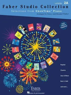 Cover: 9781616776428 | Faber Studio Collection - Showtime Piano - Level 2a | Nancy Faber