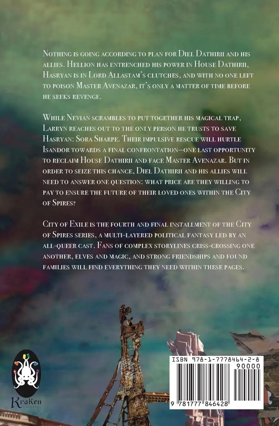 Rückseite: 9781777846428 | City of Exile | An Isandor Novel | Claudie Arseneault | Taschenbuch