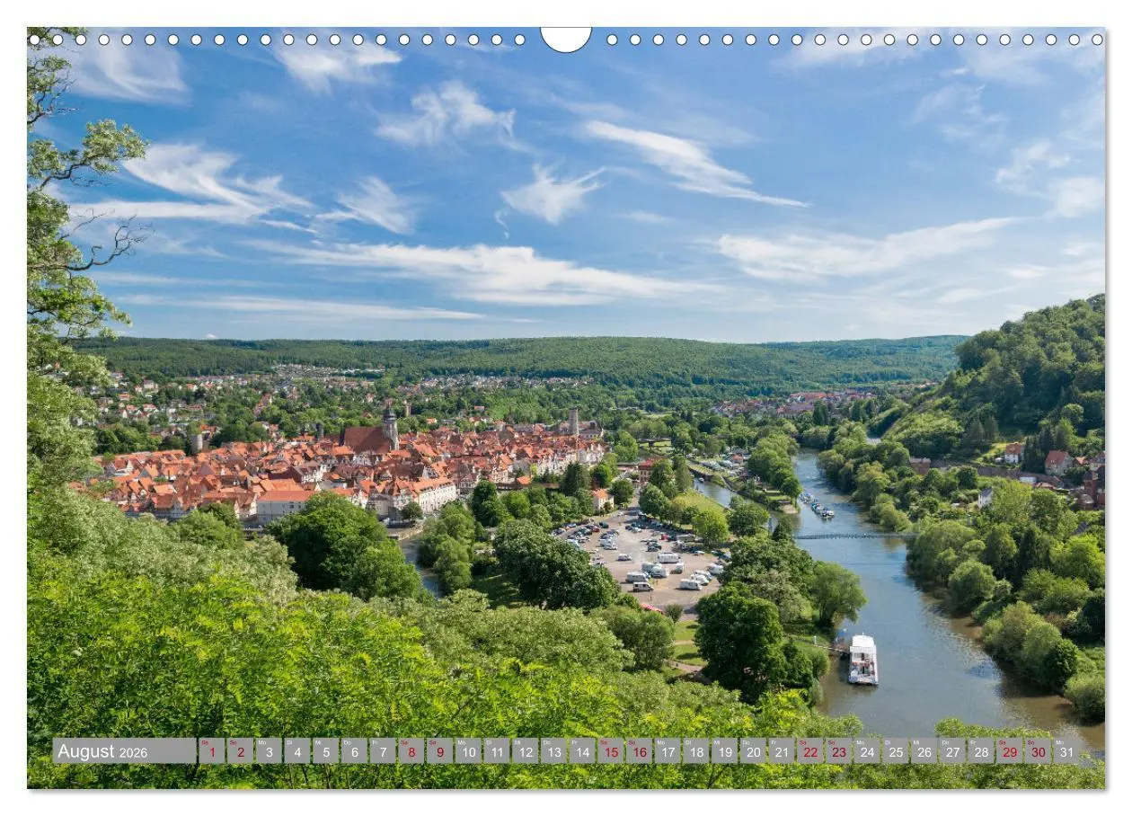Bild: 9783457636428 | WESERBERGLAND - Land der stillen Schönheit (Wandkalender 2026 DIN...