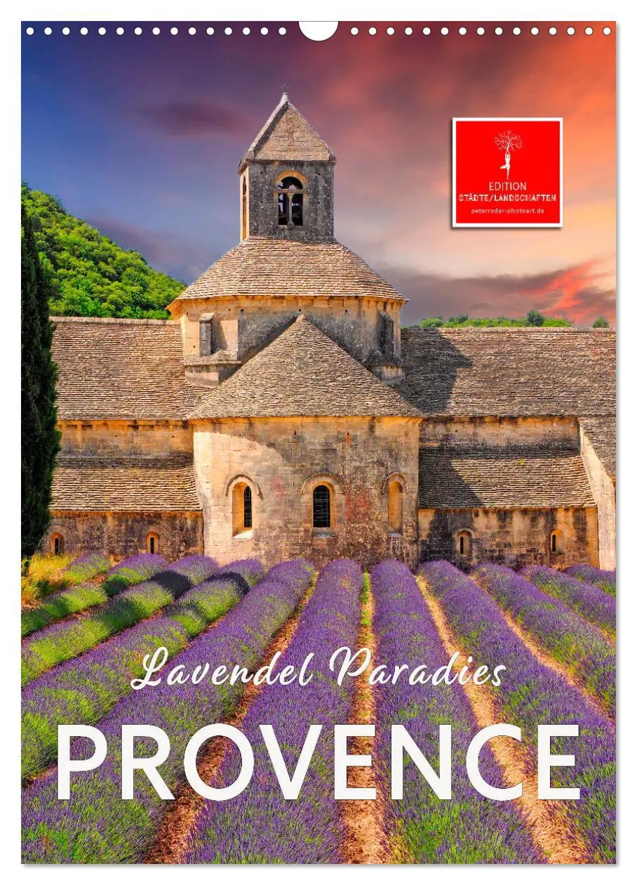 Cover: 9783516346428 | Provence Lavendel Paradies (Wandkalender 2026 DIN A3 hoch),...