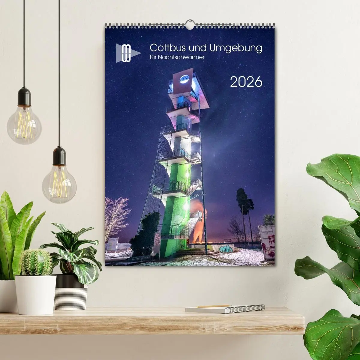 Bild: 9783516656428 | Cottbus und Umgebung für Nachtschwärmer (Wandkalender 2026 DIN A2...