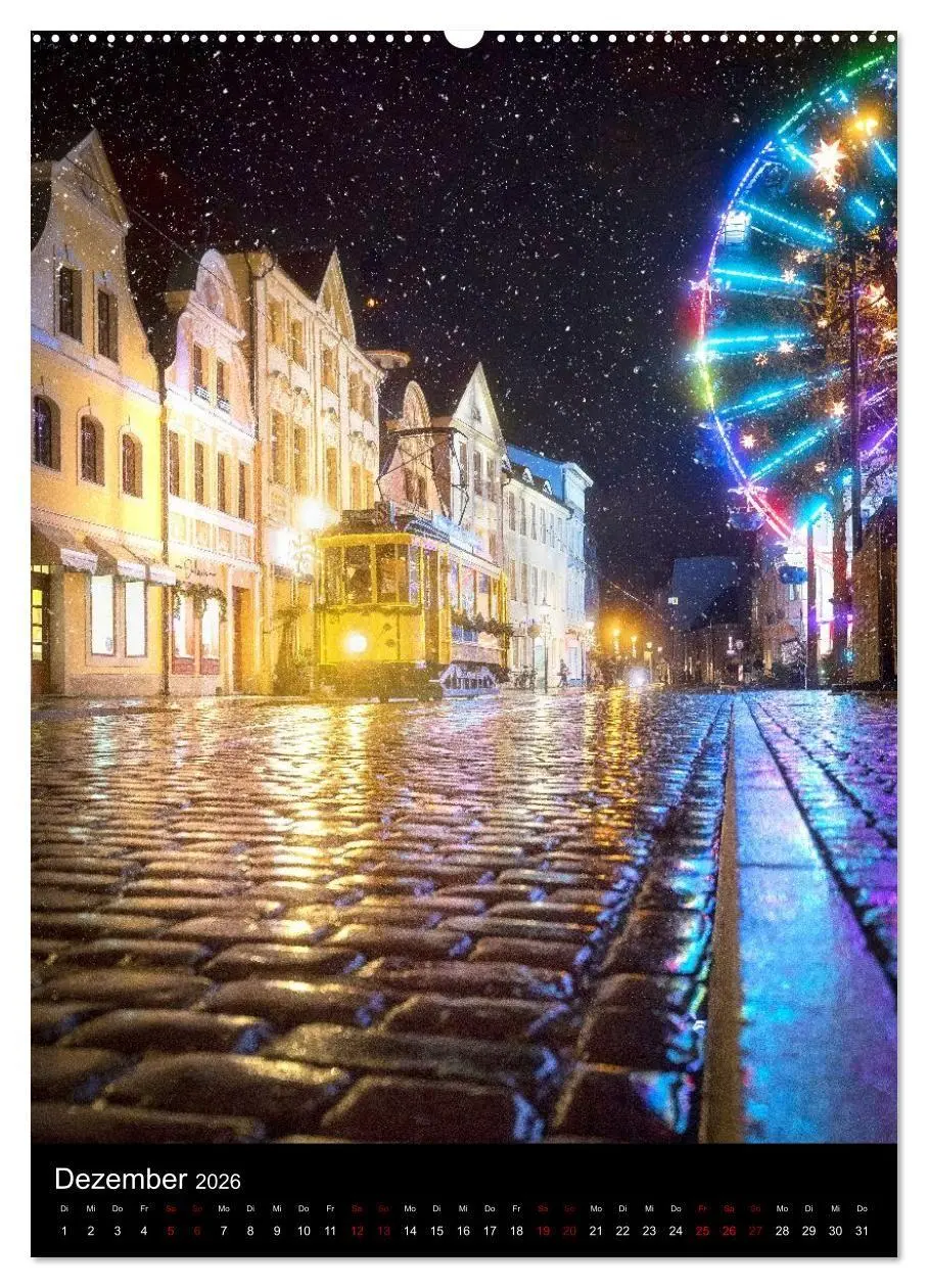 Bild: 9783516656428 | Cottbus und Umgebung für Nachtschwärmer (Wandkalender 2026 DIN A2...