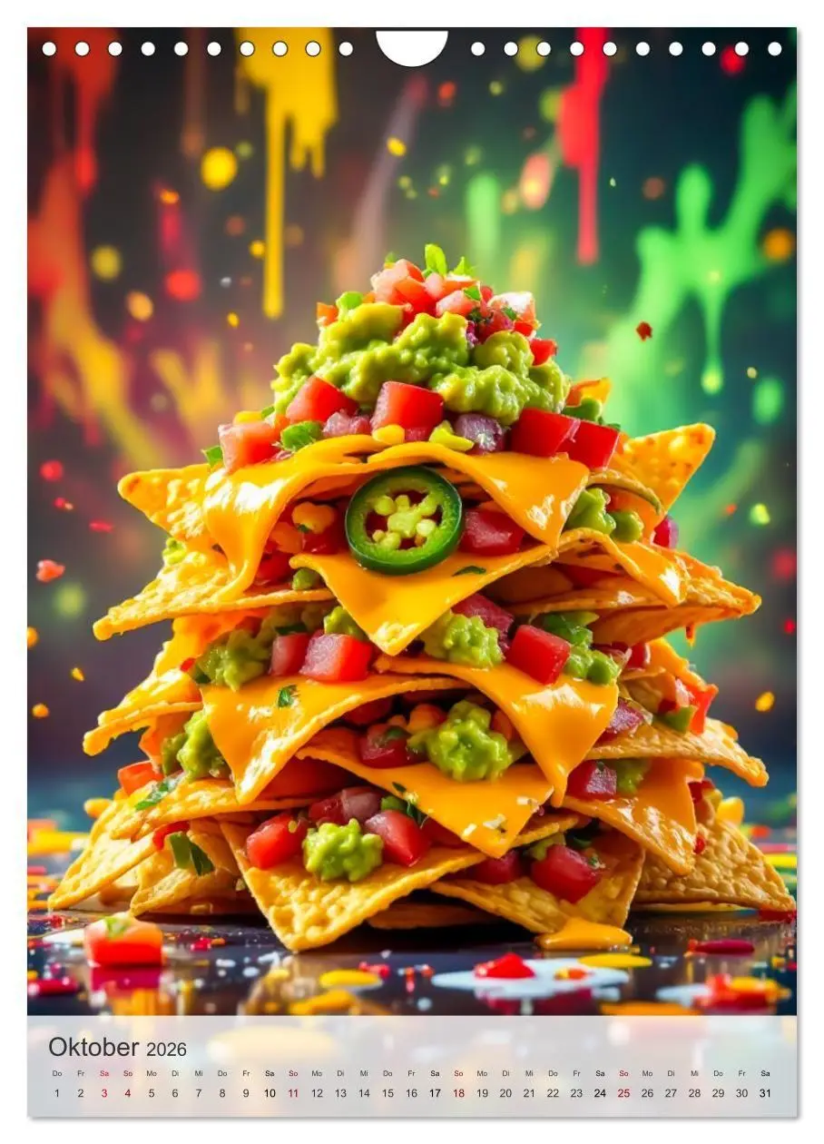 Bild: 9783516726428 | I Love Fast Food - Snack Attack! (Wandkalender 2026 DIN A4 hoch),...