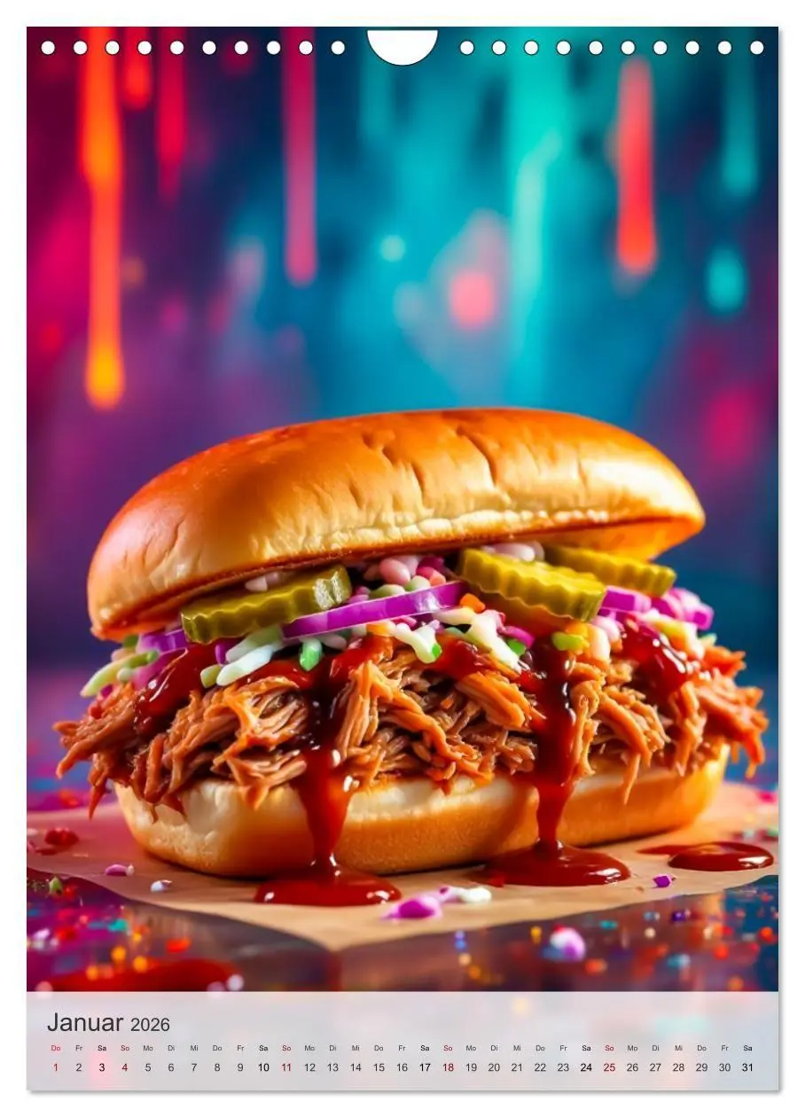 Bild: 9783516726428 | I Love Fast Food - Snack Attack! (Wandkalender 2026 DIN A4 hoch),...