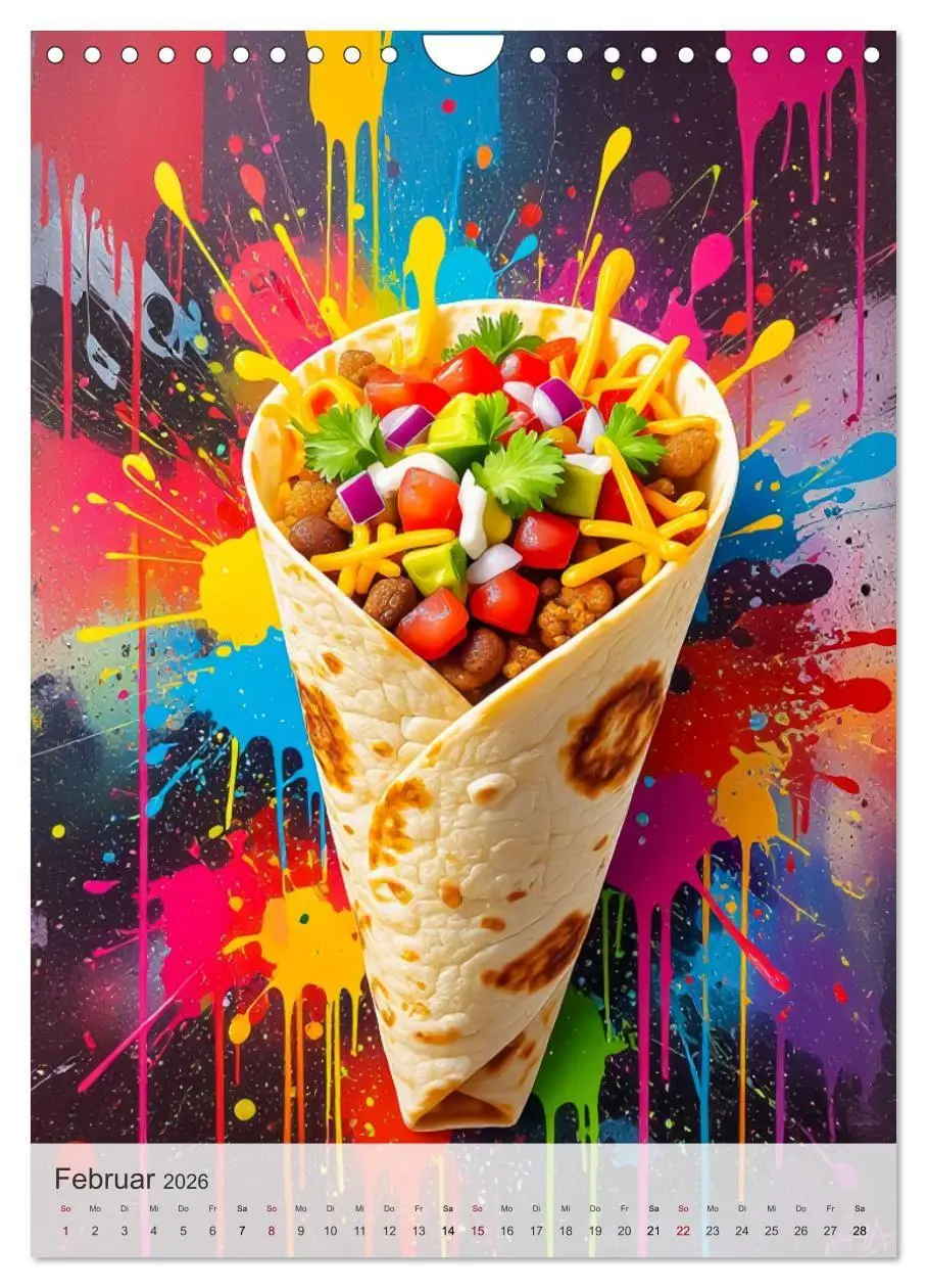 Bild: 9783516726428 | I Love Fast Food - Snack Attack! (Wandkalender 2026 DIN A4 hoch),...